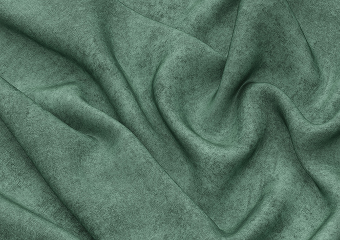 Florence Faux Suede, Fern Green - Twist&Fit Roman Blind - Image 4